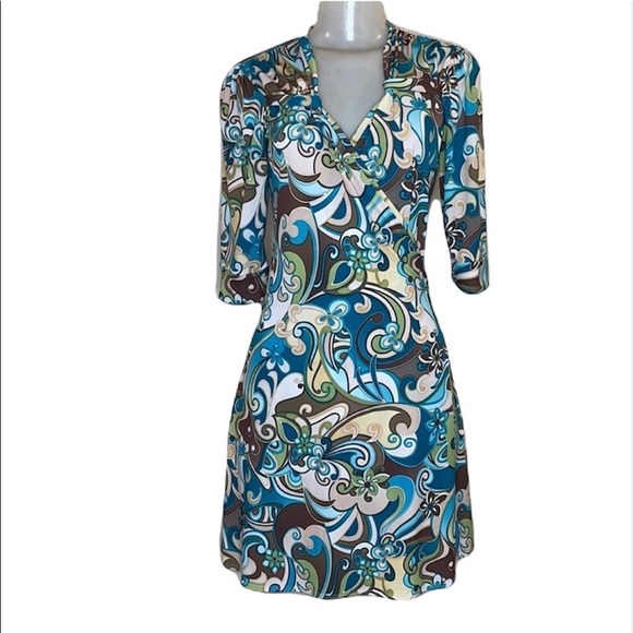 Hollyworld Wrapped Dress Size S - Picture 1 of 7